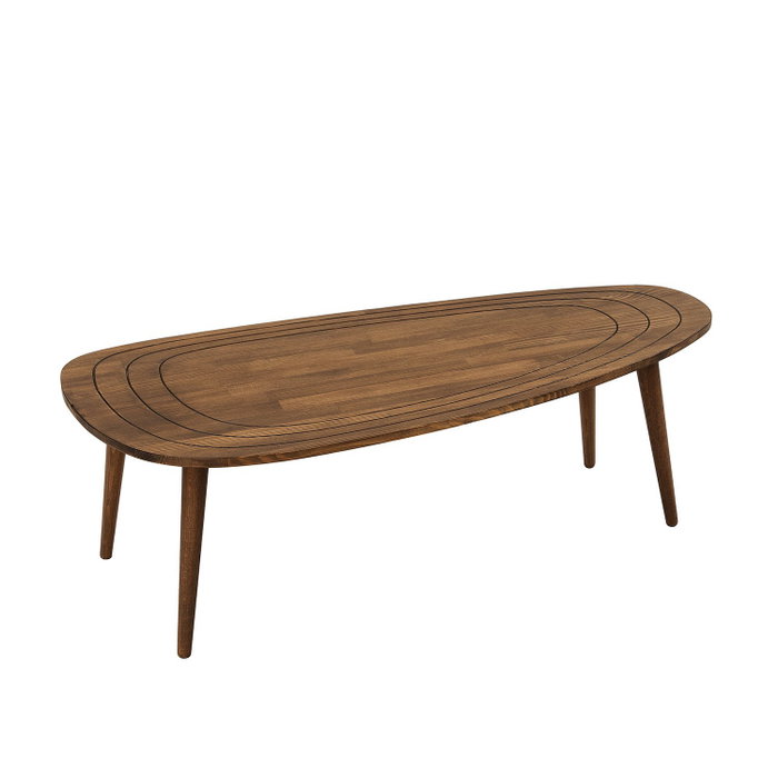 Hanah Home Mesa de centro Sweet - Walnut